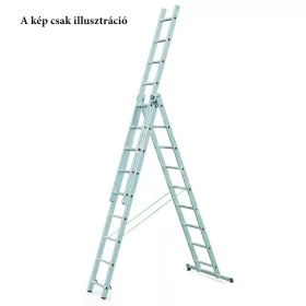 Többcélú létra 3*11 fokos Werner 48924 