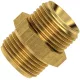 Közcsavar 3/8"/3/8" sárgaréz Rectus DN17/17
