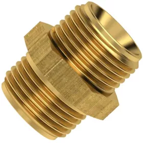 Közcsavar 1/2"/1/2" sárgaréz Rectus DN21/21