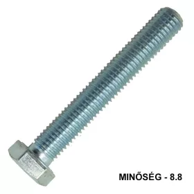 HLF hatlapfejű csavar M8*50 DIN 933-8.8 horganyzott.TM