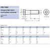 BK HENG. ALACSONYFEJŰ M6*20
