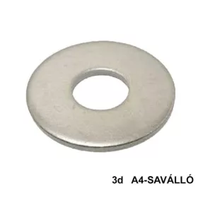 FAKÖTÉSŰ ALÁTÉT M8 A4 Saválló DIN 440