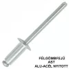 HÚZÓSZEGECS NYITOTT 4.8*06 alu-acél