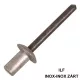 Húzószegecs zárt 4.0x10 fgf Inox-Inox ILF