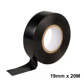 Szigetelőszalag fekete 19mm/20FM Morris