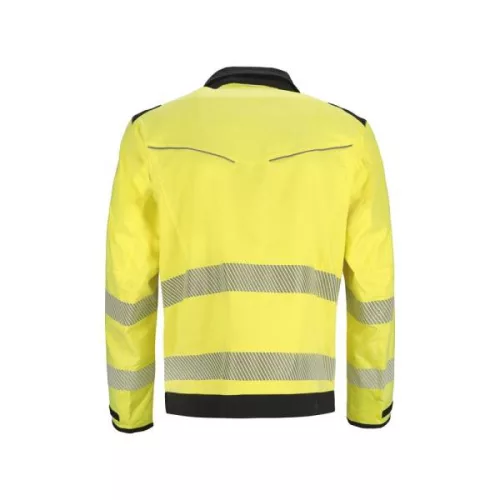 Top phoenix, HI2D J HI-VIS munkakabát, reflektív csíkok, rugalmas, fémmentes