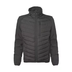   TOP SS JBK steppelt őszi-tavaszi bélelt dzseki, softshell kar- és oldalbetéttel, fekete