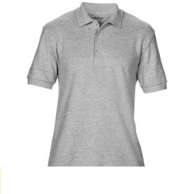 Poló Gildan férfi galléros sport szürke