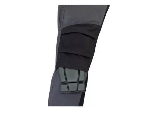 Kapriol Niger munkavédelmi nadrág szürke/fekete + térdelő betét