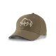 Baseball sapka vaddisznó hímzéssel khaki/fekete