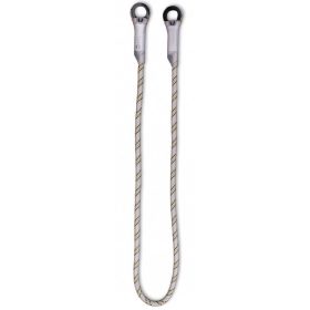   Biztosító kötél Irudek Nexion 150 2 műanyag gyűrűvel, szürke, 1,5m