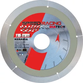   Gyémántvágótárcsa 115x7x22,23 MM SPEED RACING CSEMPE, KERÁMIA