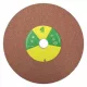 KÖSZÖRŰKORONG D125*20*32 PIROS