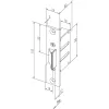 ZÁRTEST PORTÁL 40mm TESA 2215
