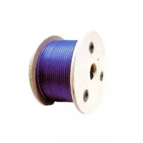 Sodronykötél PVC bev.   3/ 5 100m/tek
