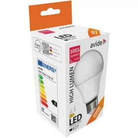 Avide LED Globe A60 9.5W E27 NW 4000K