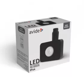   LED Reflektor, Slim, SMD, 10W, NW, 4000K, Mozgásérzékelős PIR - Avide