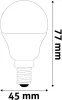 Avide LED Globe Mini G45 4.5W E14 NW 4000K
