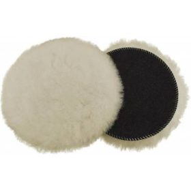 POLIROZÓ KORONG SZINTETIKUS GYAPJÚ 125mm TÉPŐZÁR