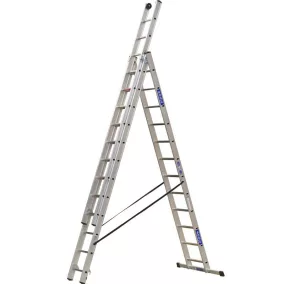 LÉTRA ALU ALPOS 3 x 12 FOKOS