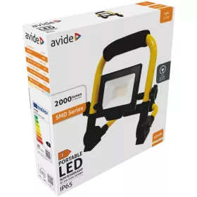   Avide LED Opál Reflektor Slim SMD 20W állványos 1.5m NW 4000K