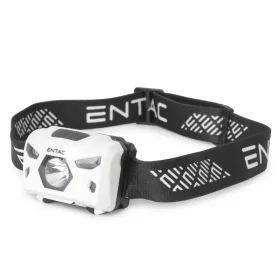   ENTAC FEJLÁMPA 5W SZENZOROS XPE+PIROS FÉNY, FEKETE EHL-5W-PB-S