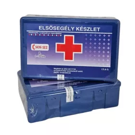 Mentőláda munkahelyi 30 fő részére (I.)  kék