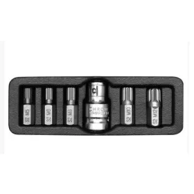 BIT KÉSZLET SPLINE  6 RÉSZES 1/2" M5-M12  YATO