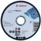 Inox vágókorong 125x1,0mmx22,23mm 