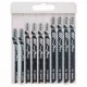 Szúrófűrészlap készlet fához 2607010629 BOSCH 10 