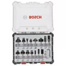 15 db-os Marószár készlet befogatás:8mm BOSCH 2607017472