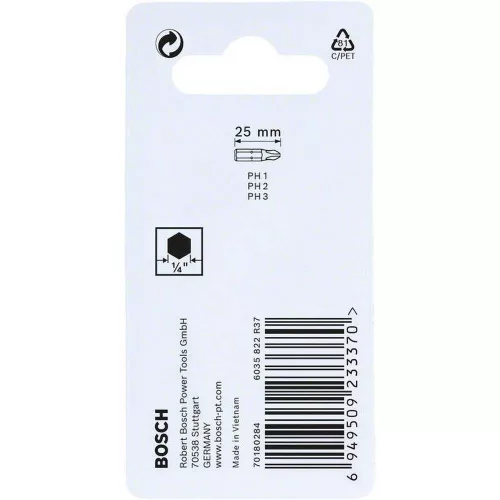 PH1;2;3x25 BIT  IMPACT 260852247 BOSCH