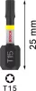 TORX BIT  T15x25 PRO IMPACT 2db/csom 2608522473
BOSCH