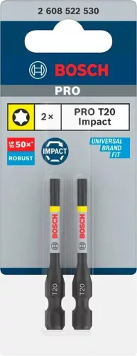 TORX BIT  T20x55 PRO IMPACT 2db/csom 2608522530 BOSCH