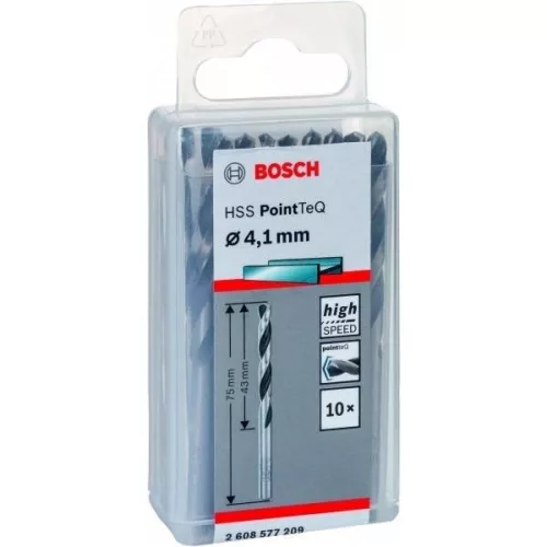 HSS PointTeQ spirálfúró, 4.1 mm