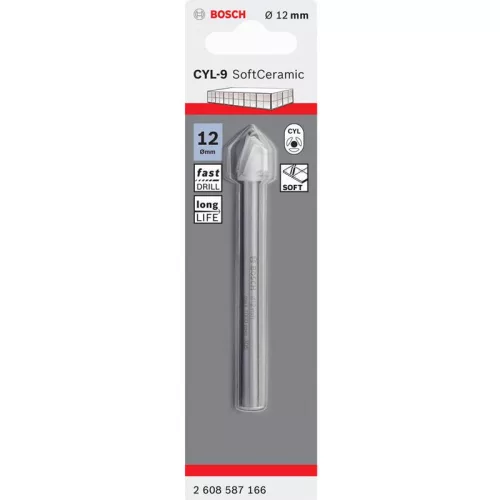 ÜVEG- ÉS CSEMPEFÚRÓ 12*90  2608587166 BOSCH