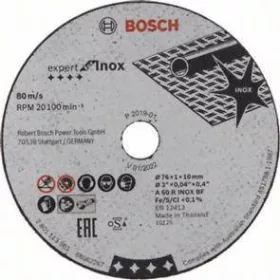   Darabolótárcsa  BOSCH 2608601520 ÁTMÉRŐ 76 MM*1MM 5db/csomag