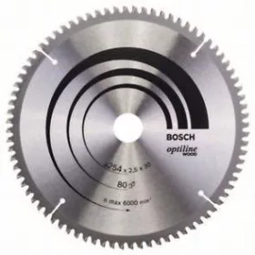   KÖRFŰRÉSZLAP OP WO B 254x30-80 OPTILINE WOOD BOSCH 2608640437