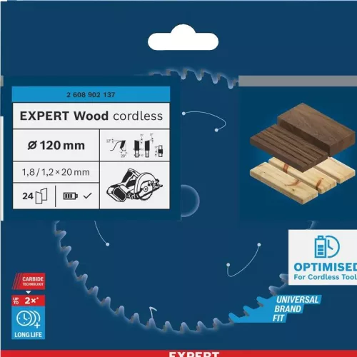 EXPERT Wood aku. 184x20x1.6/1x24T