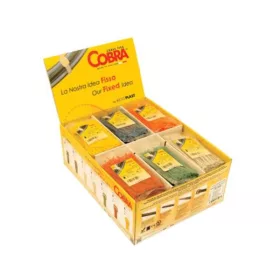 Kábel kötegelő színes asztali kihelyező Cobra (3.800db)