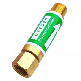   Visszaégésgátló patron G1/4" Oxigén markolathoz Centroweld