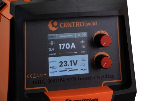Hegesztőgép IMIG 200 DP4 SYN Centroweld