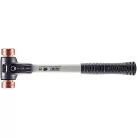   Kímélő kalapács Simplex 3704 30mm 2xVörösréz könnyűfém Üvegszálas Halder 3704.030