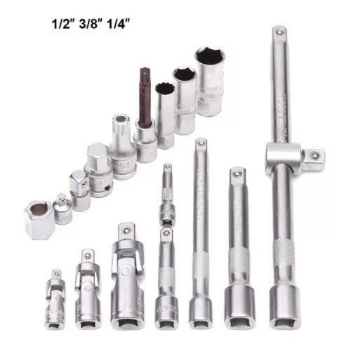 Dugókulcs készlet  132r. 1/2"-3/8"-1/4" Harden