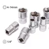 Dugókulcs 1/4"  6mm Harden