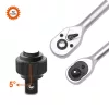 Hajtókar  1/4" 155mm 72 fog racsnis irányváltós 2K nyél Harden