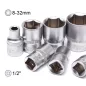 Dugókulcs 1/2"  18mm Harden