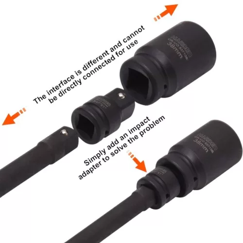 Átalakító gépi készlet 1/2"-os 8r Harden