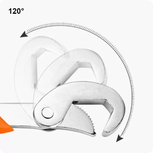 Állítható csavarkulcs készlet 2r. 9-32 mm többcélú 2K nyéllel Harden