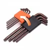 Imbuszkulcs készlet  Torx extra hosszú   9r. T10-T50 Harden